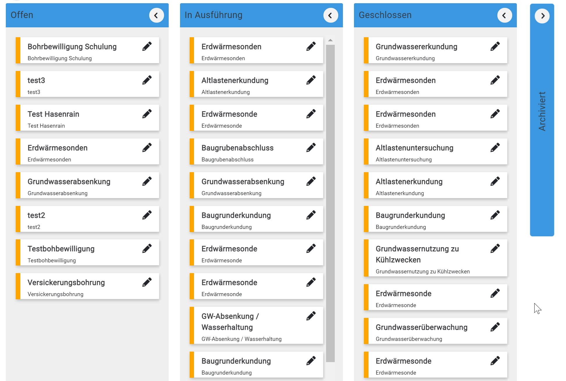 Anzeigen von mehr Elementen in der Kanban-Ansicht durch Reduzierung der angezeigten Information