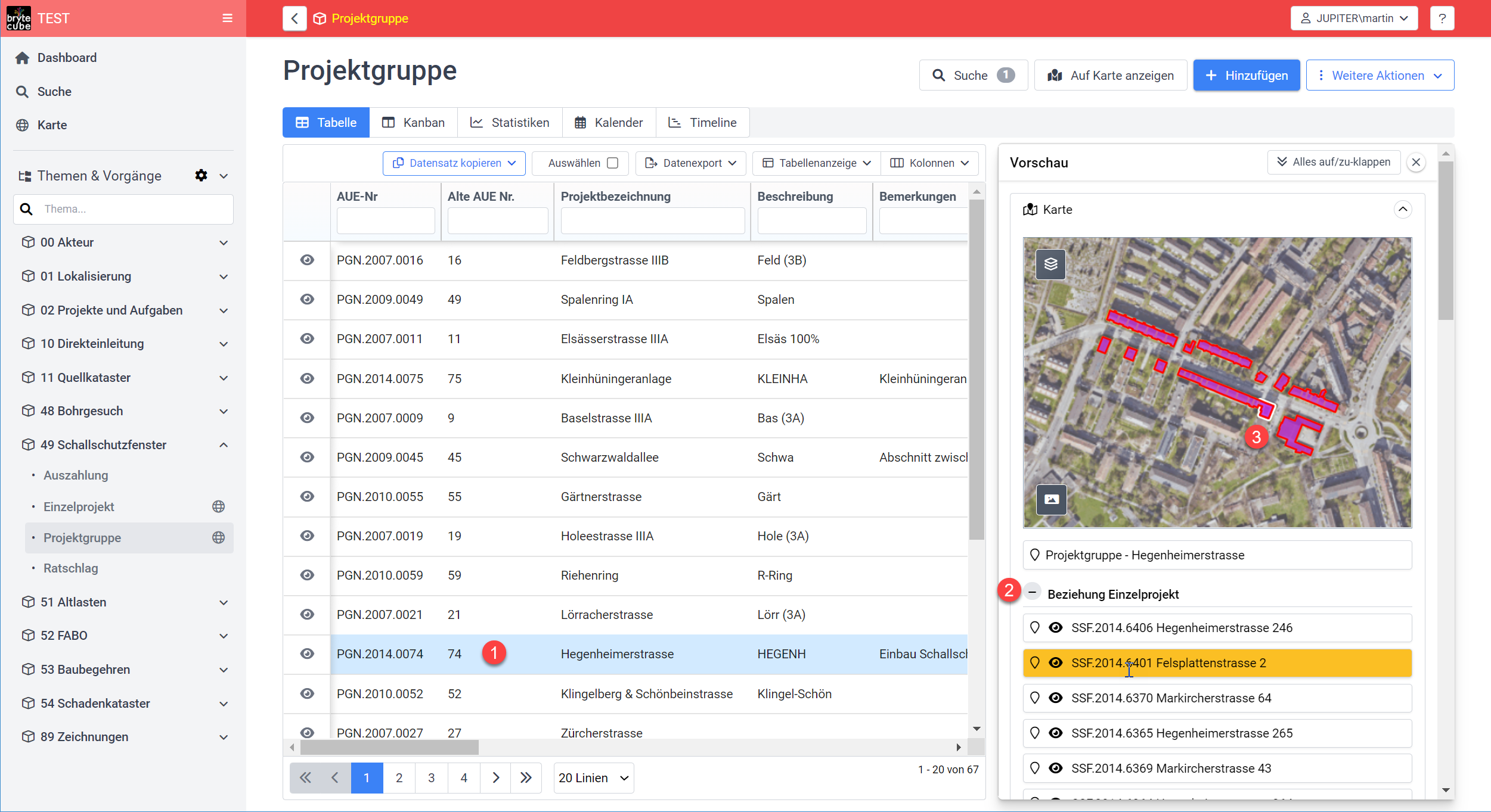 PDF-Kartenvorschau